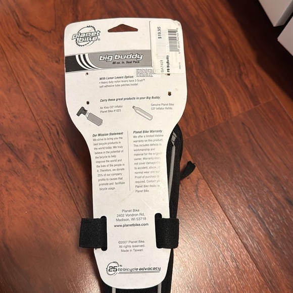 Black holder for bike - Picture 3 of 3